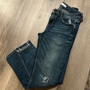 Zara dark blue jeans